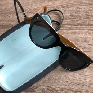 Zara Sicily Italian Yachty sunglasses & case
